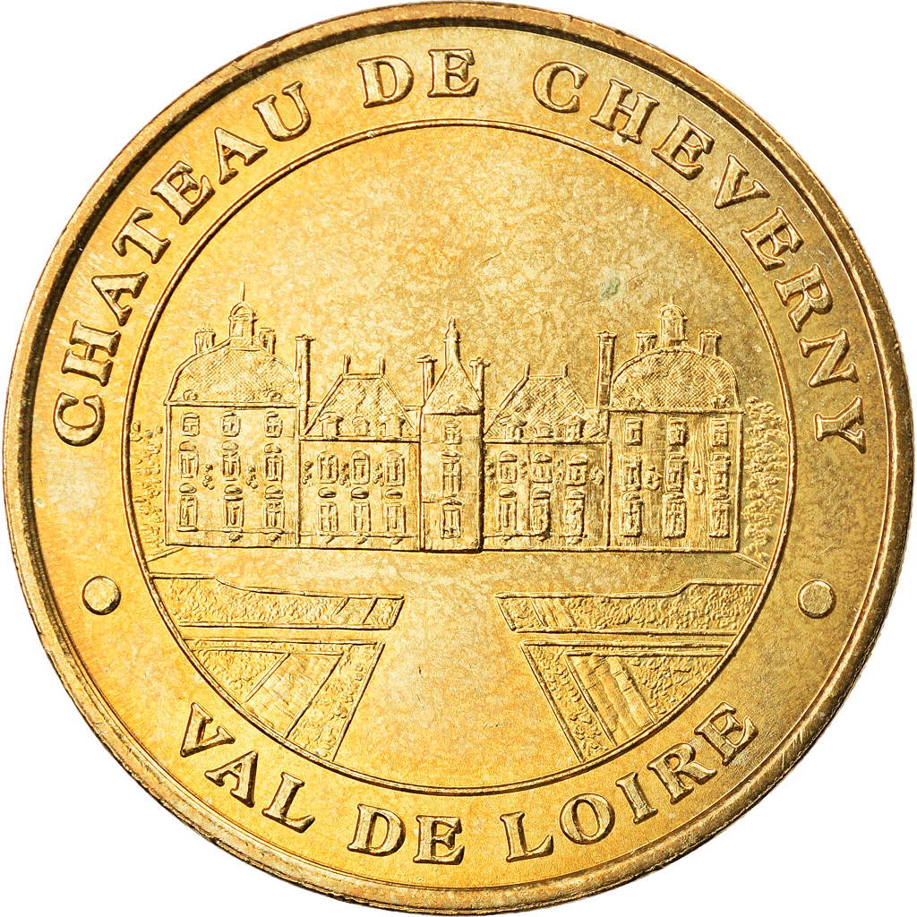 France, Token, Touristic token, Château de Cheverny, Val de Loire, Arts &