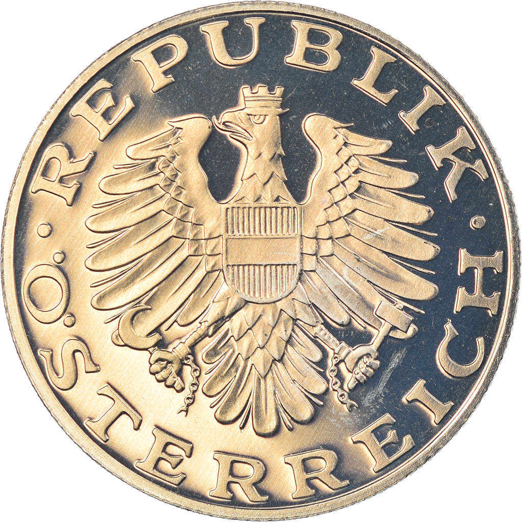 Moneda, Austria, 10 Schilling, 1987, Proof, FDC, Cobre - níquel chapado en