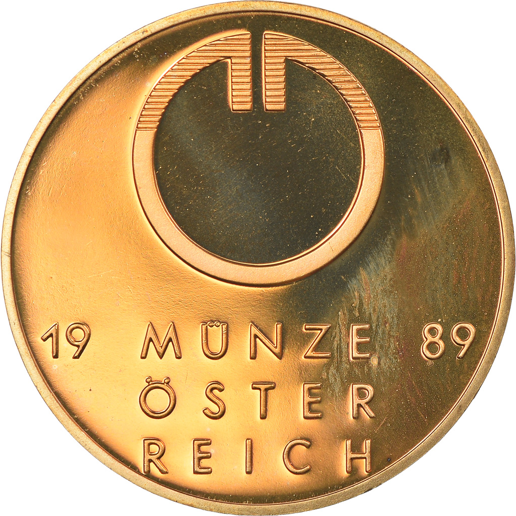 Österreich, Token, Munze, 1989, STGL, Copper-Brass
