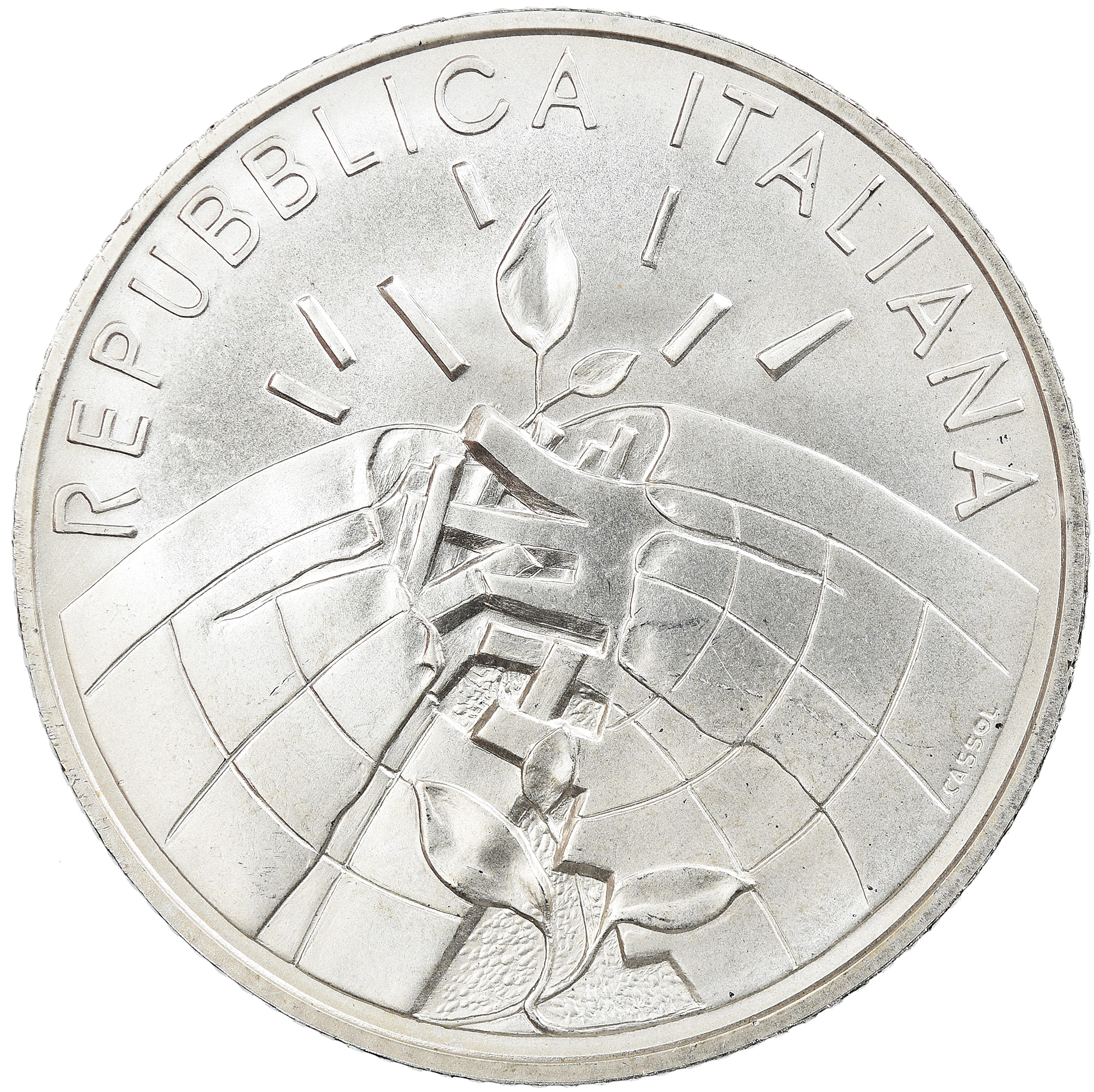 Italie, 5 Euro, 2007, Rome, FDC, Argent, KM:291