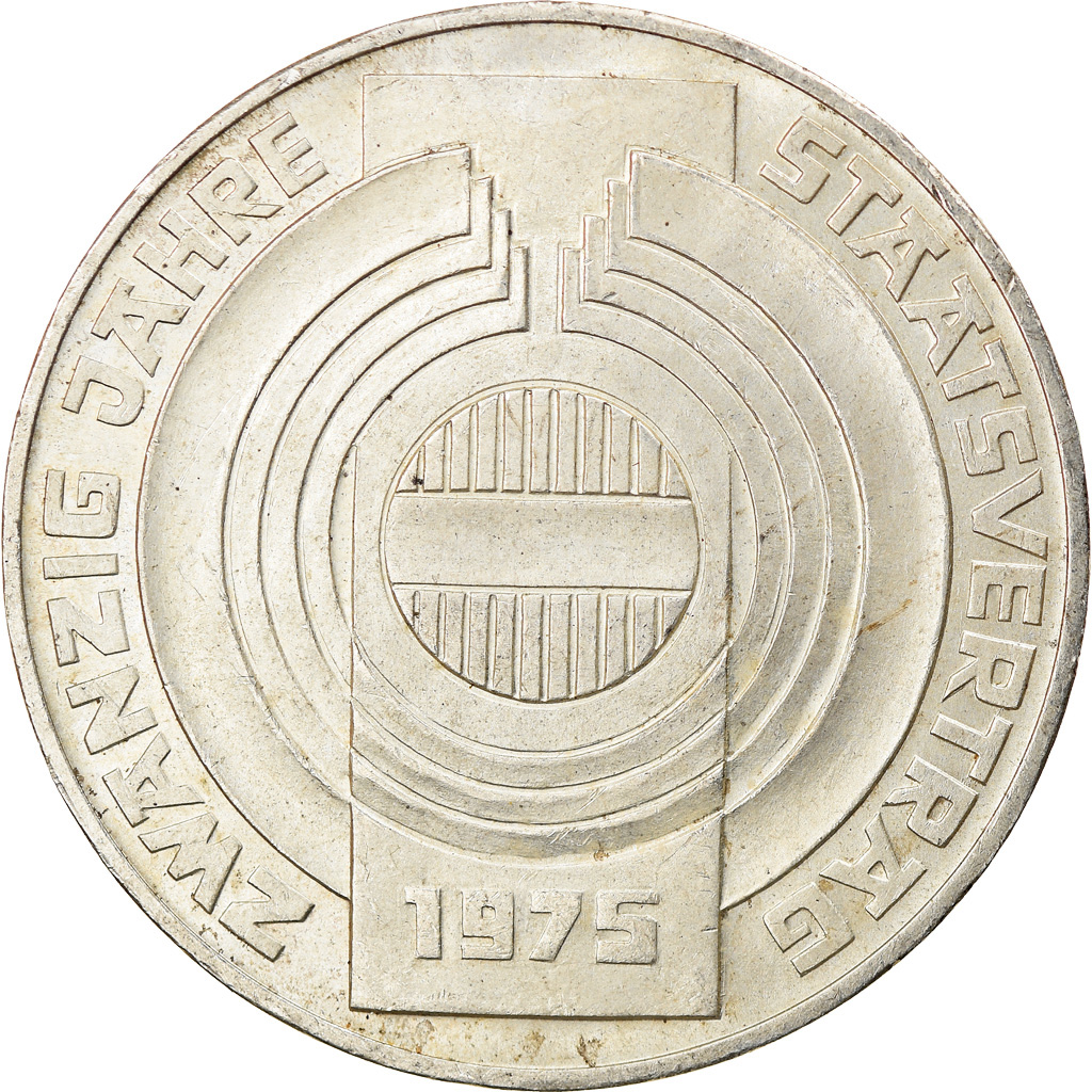 Coin, Austria, Staatsvertrag, 100 Schilling, 1975, , Silver, KM:2924
