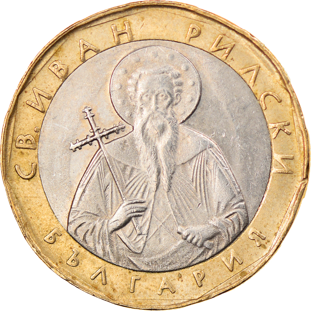 Moneda, Bulgaria, Lev, 2002, Sofia, MBC+, Bimetálico, KM:254