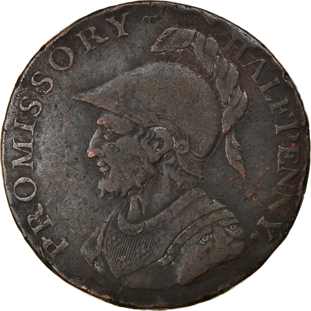 Great Britain, Token, John Jordan’s Gosport, Hampshire, halfpenny, 1794
