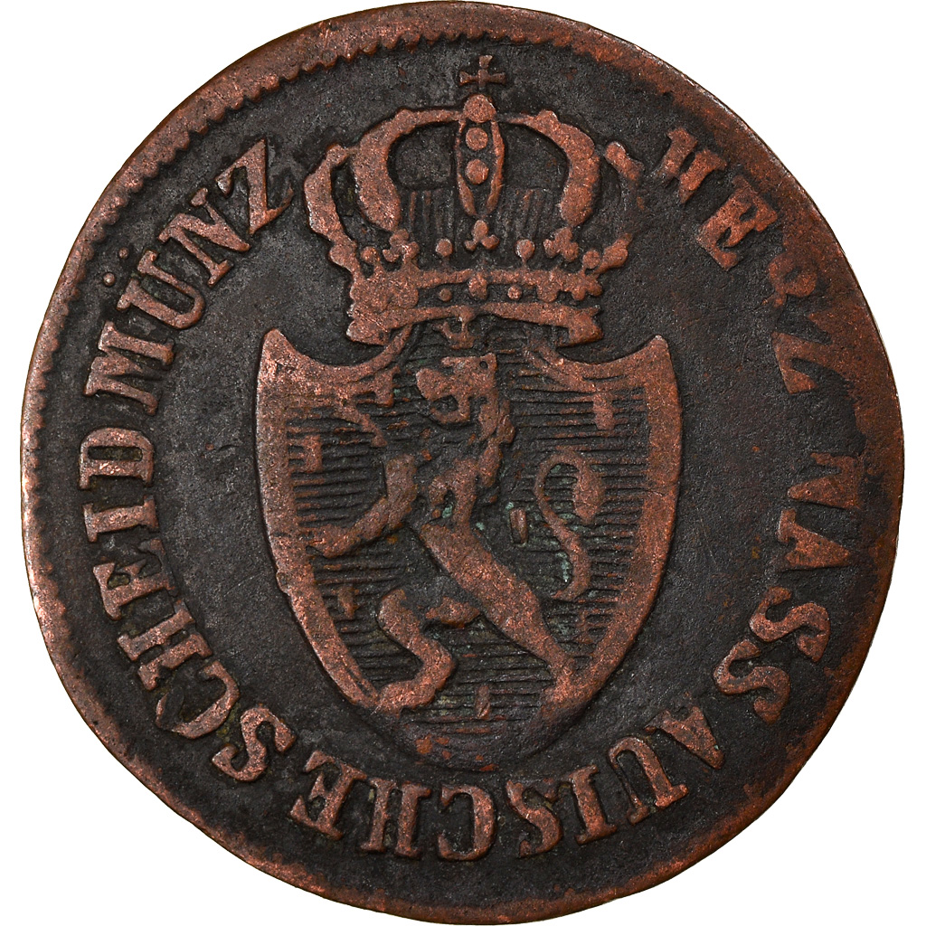 Coin, German States, NASSAU, 1/4 Kreuzer, 1811, Usingen, , Copper, KM:9