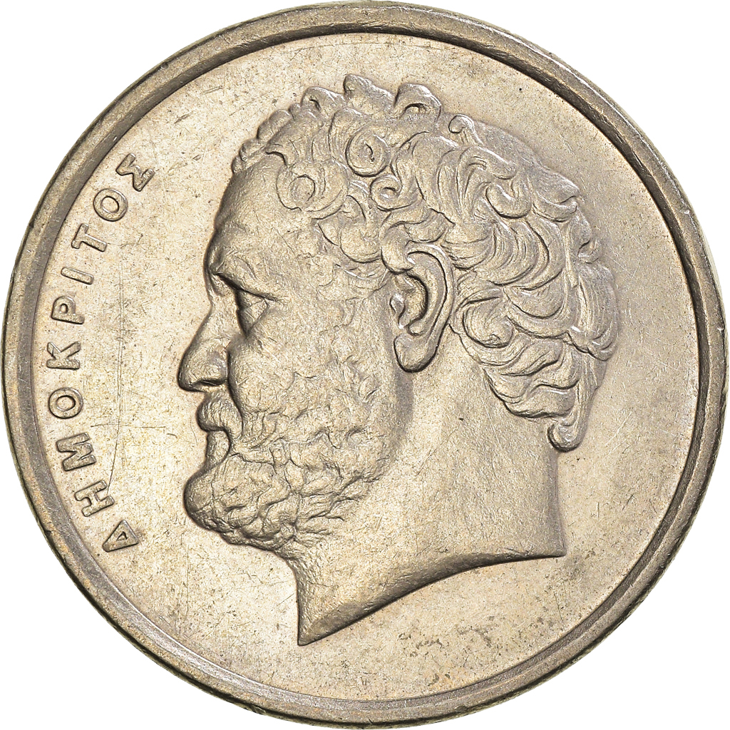 Moneda, Grecia, 10 Drachmes, 1988
