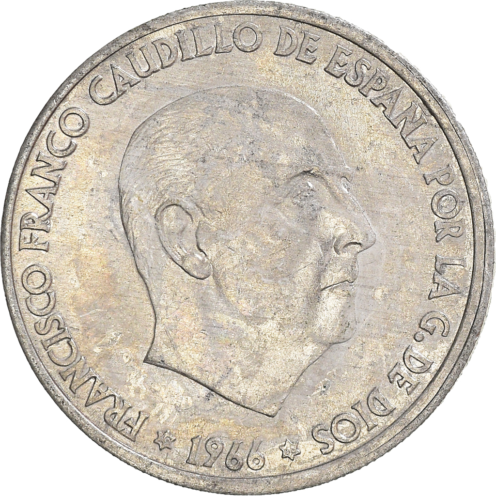 Moneda, España, 50 Centimos, 1966 (68)
