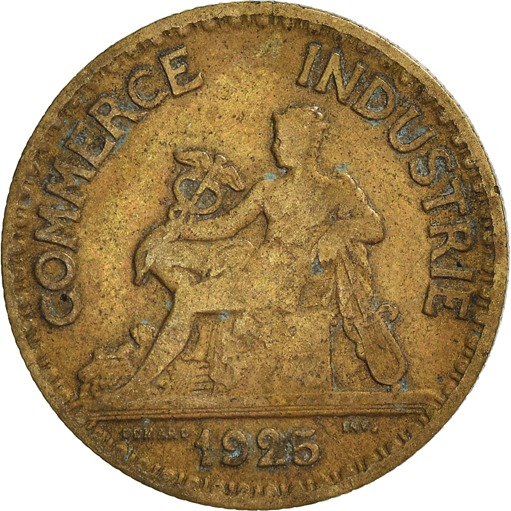 Moneda, Francia, 50 Centimes, 1925
