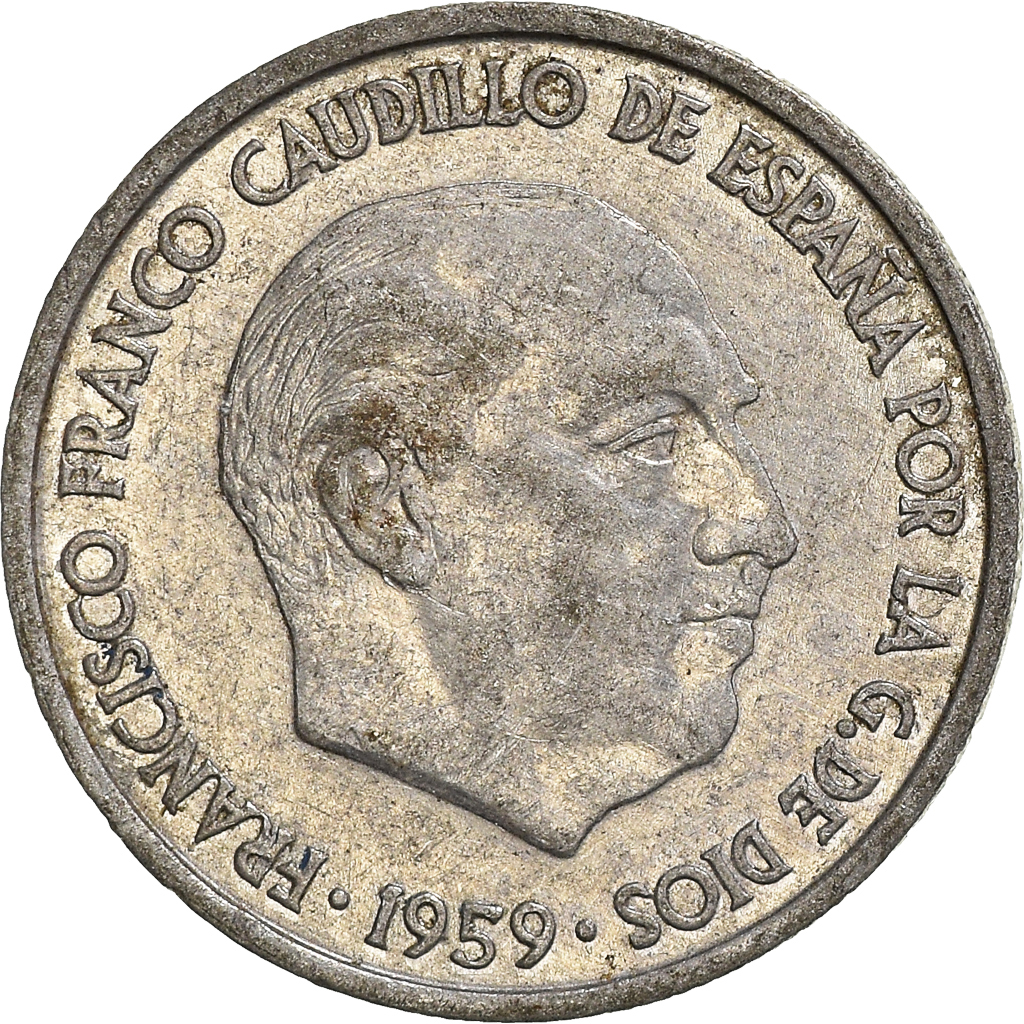 Moneda, España, 10 Centimos, 1959