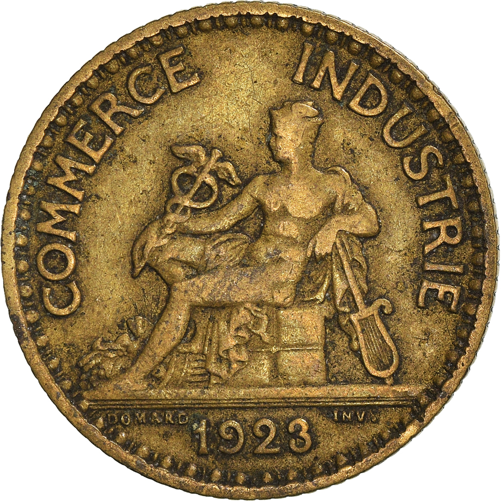 Moneda, Francia, Franc, 1923