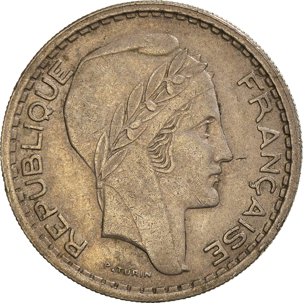 Moneda, Francia, 10 Francs, 1948