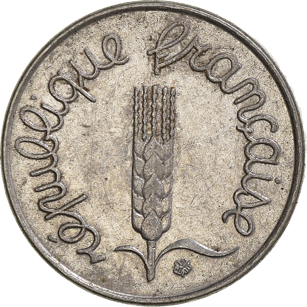 Moneda, Francia, Centime, 1969