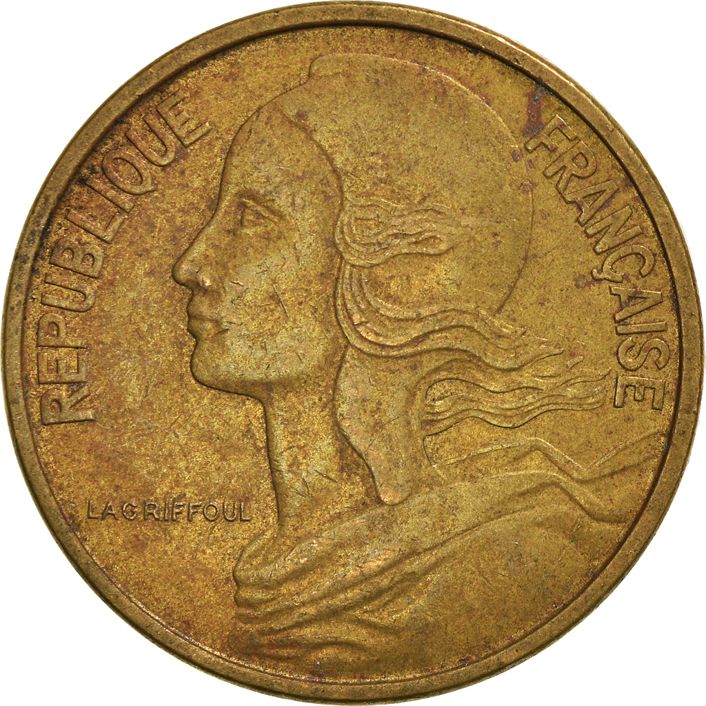 Moneda, Francia, 50 Centimes, 1963