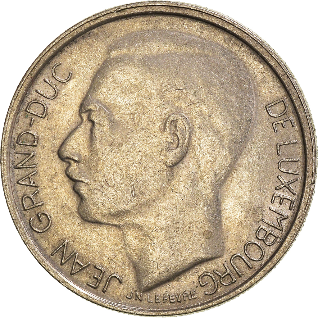 Moneda, Luxemburgo, Franc, 1970
