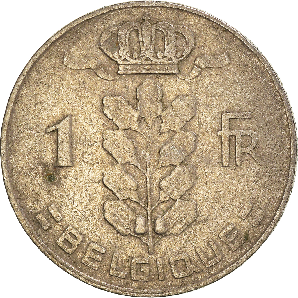 [#920705] Munten, België, Franc, 1950