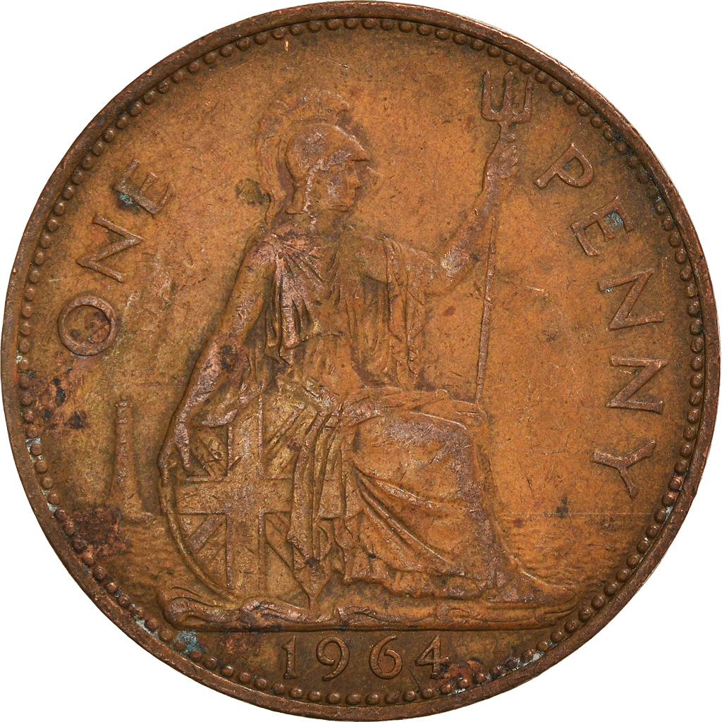 Moneda, Gran Bretaña, 1964