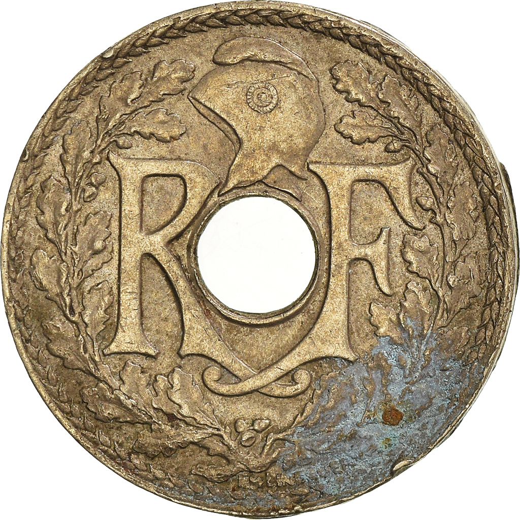 Moneda, Francia, 10 Centimes, 1938