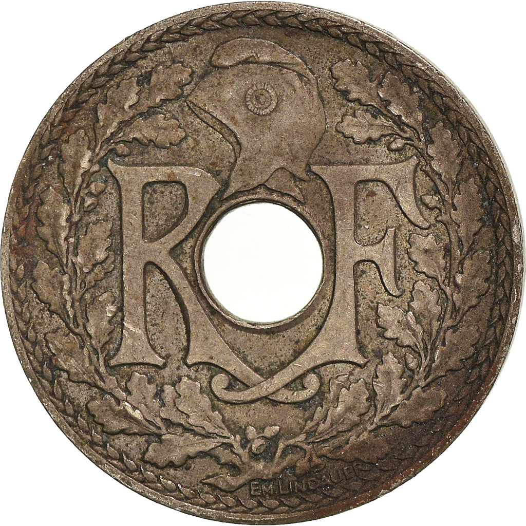 Moneda, Francia, 10 Centimes, 1938