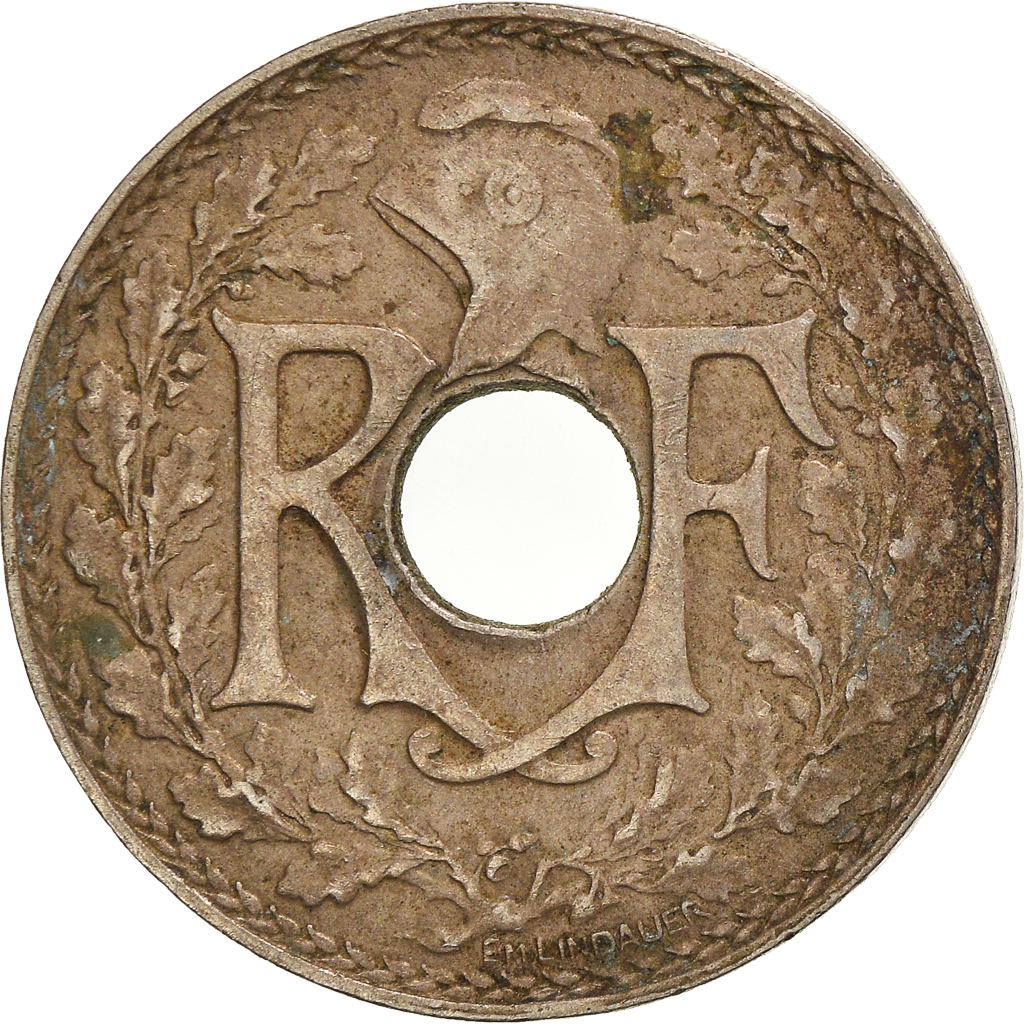 Moneda, Francia, 25 Centimes, 1933
