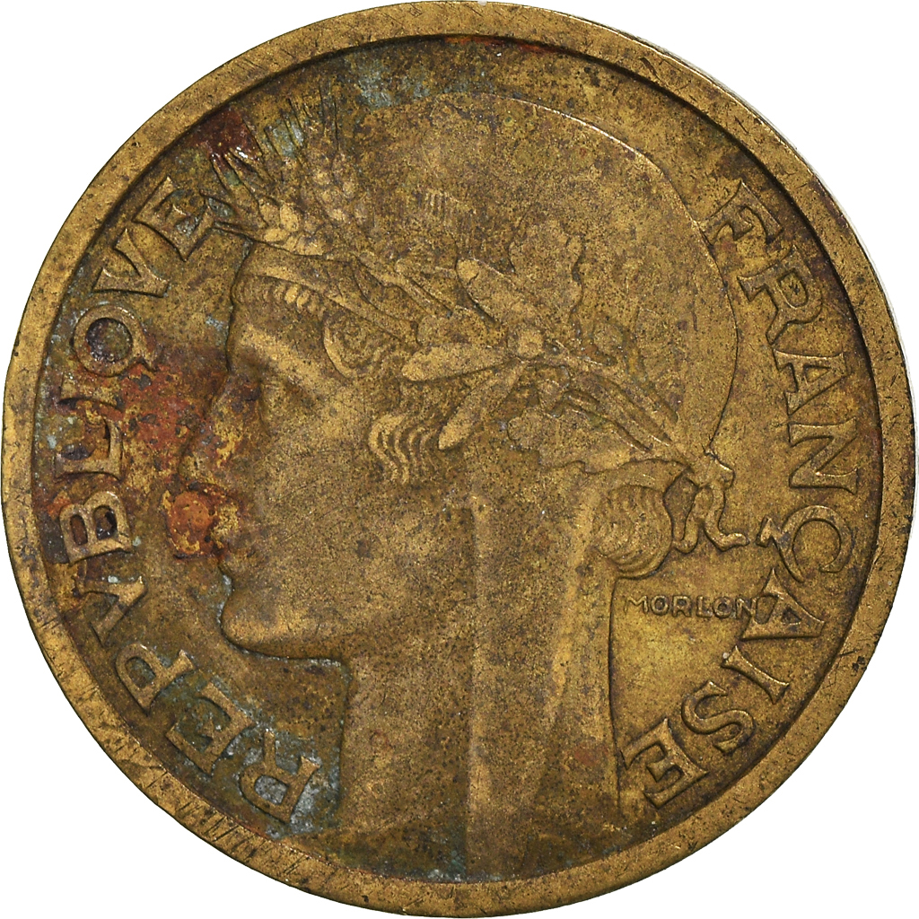 Moneda, Francia, Franc, 1937