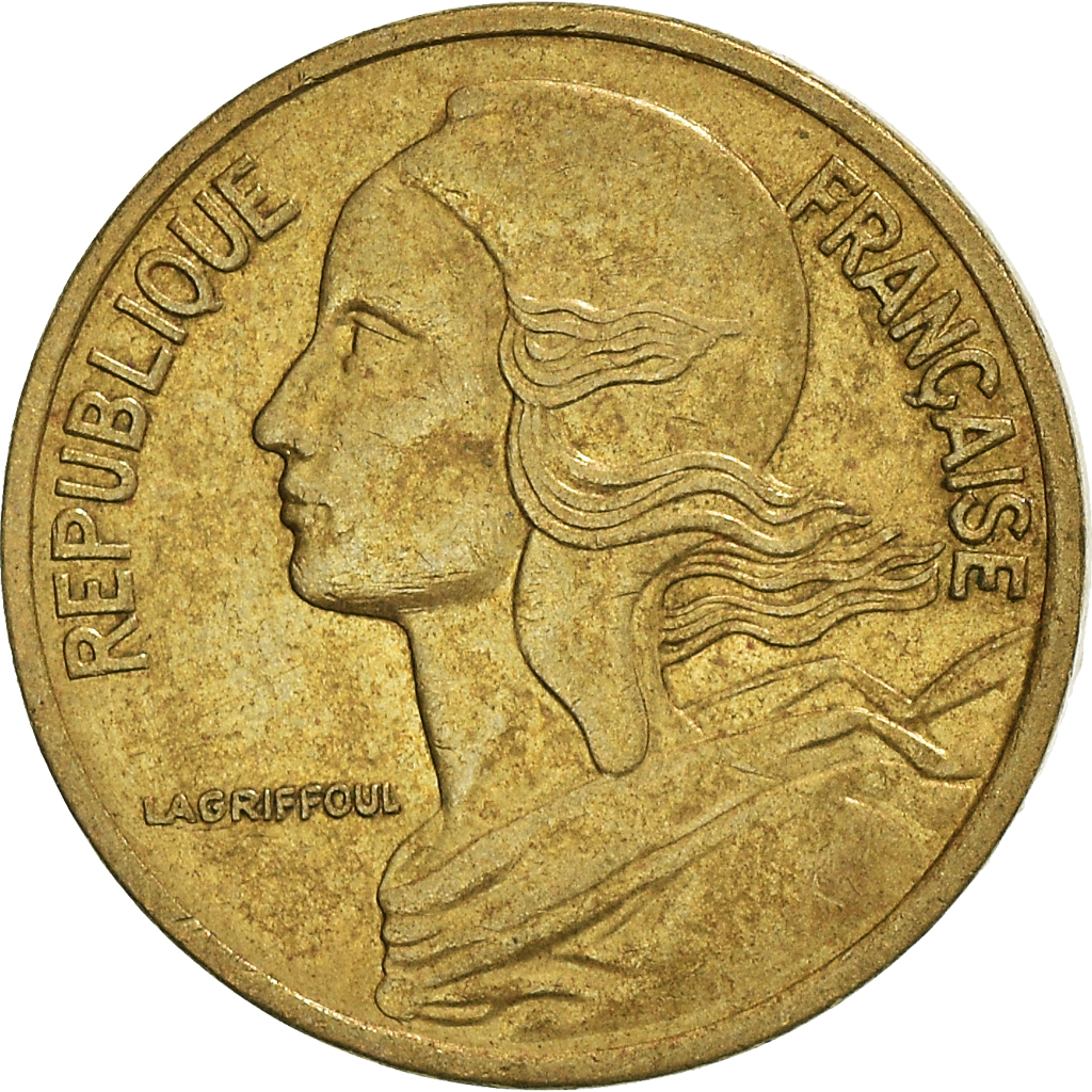 Moneda, Francia, 5 Centimes, 1978