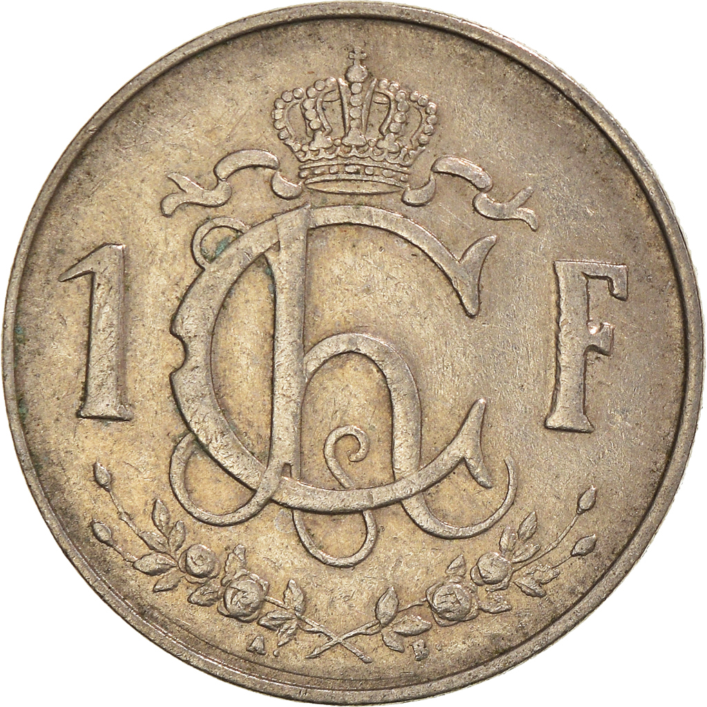 Moneda, Luxemburgo, Franc, 1964
