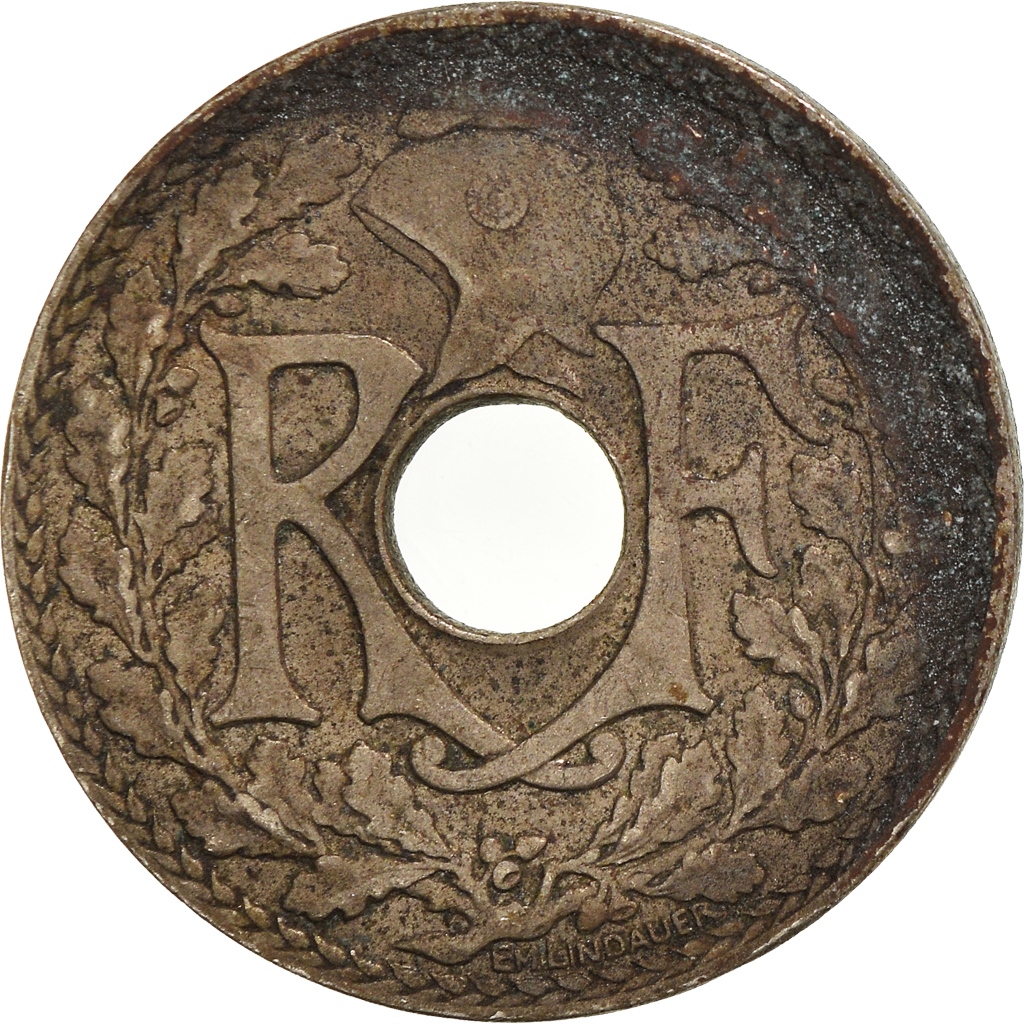 Moneda, Francia, 10 Centimes, 1934