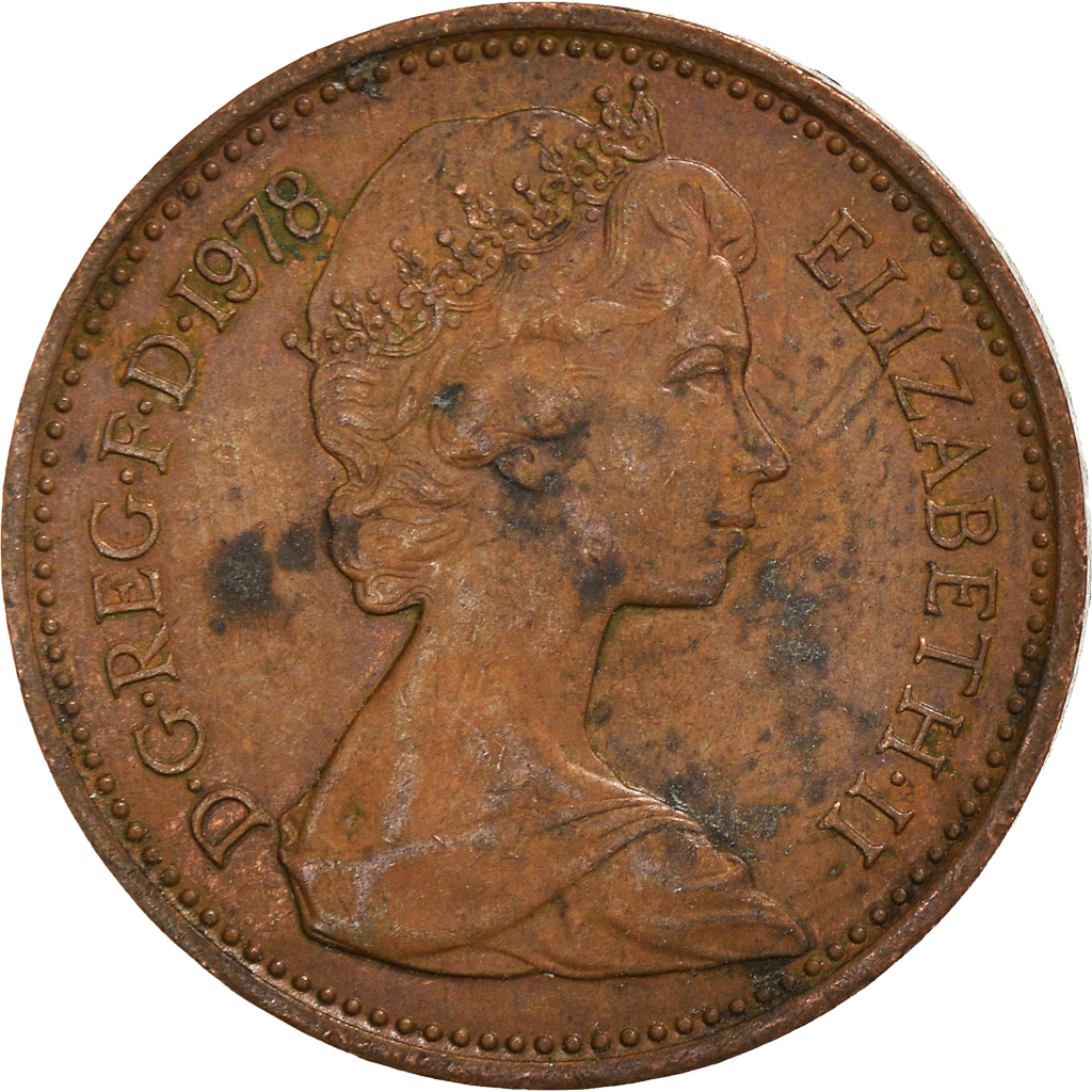 Moneda, Gran Bretaña, New Penny, 1978