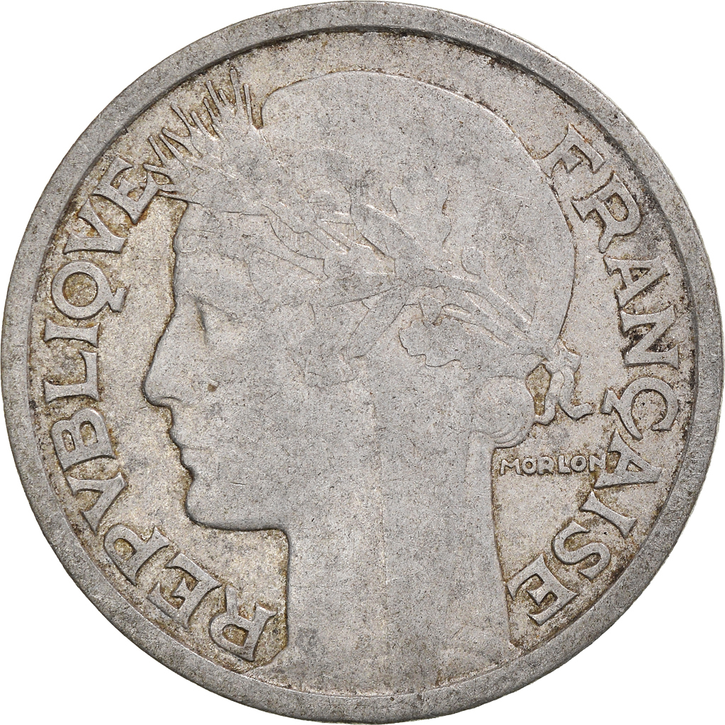 Moneda, Francia, 2 Francs, 1950
