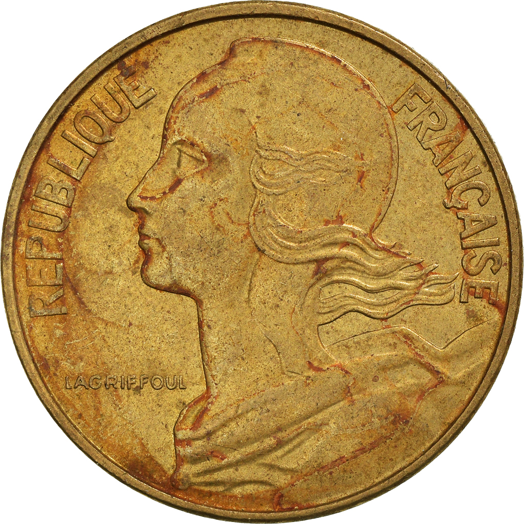 Moneda, Francia, 50 Centimes, 1962