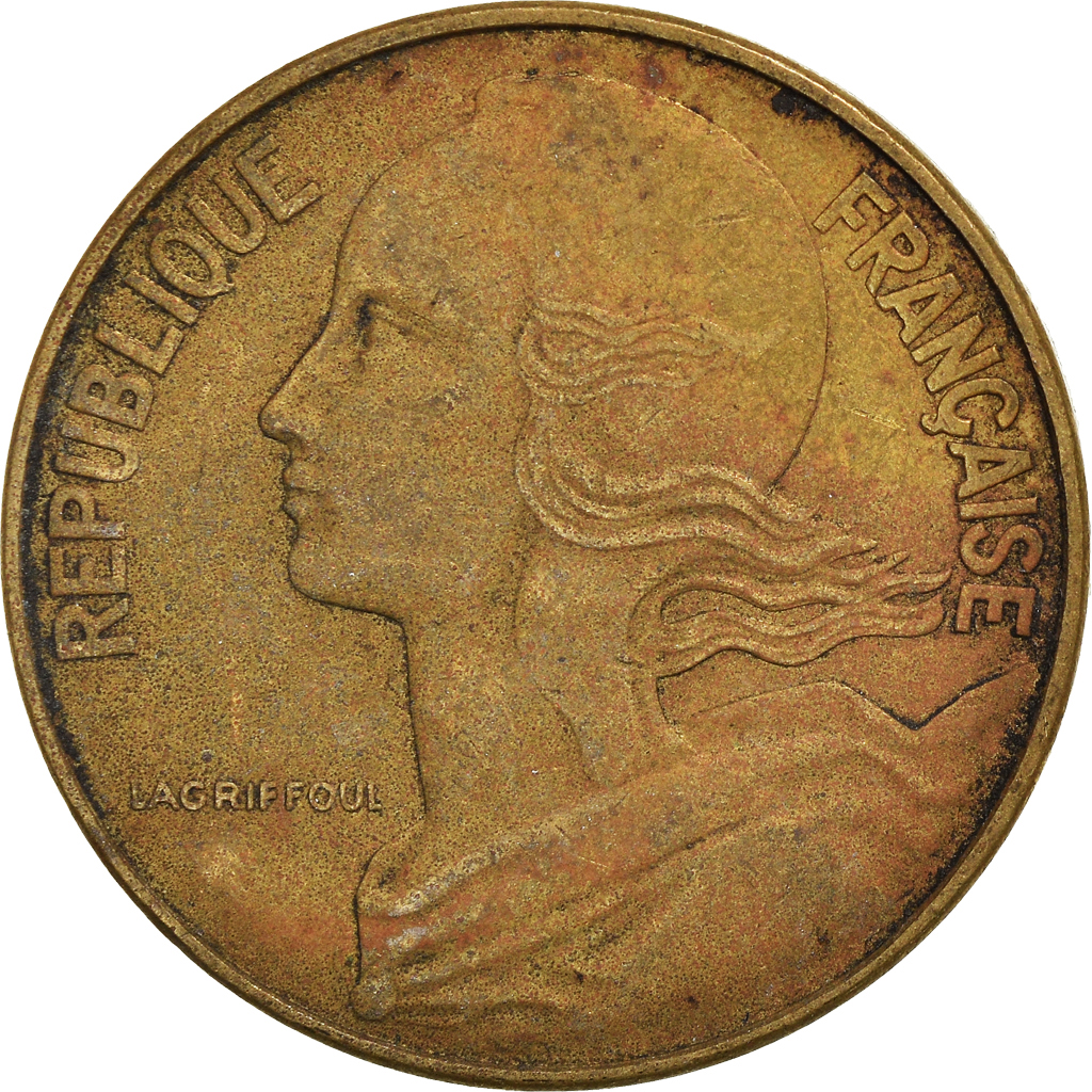 Moneda, Francia, 50 Centimes, 1962