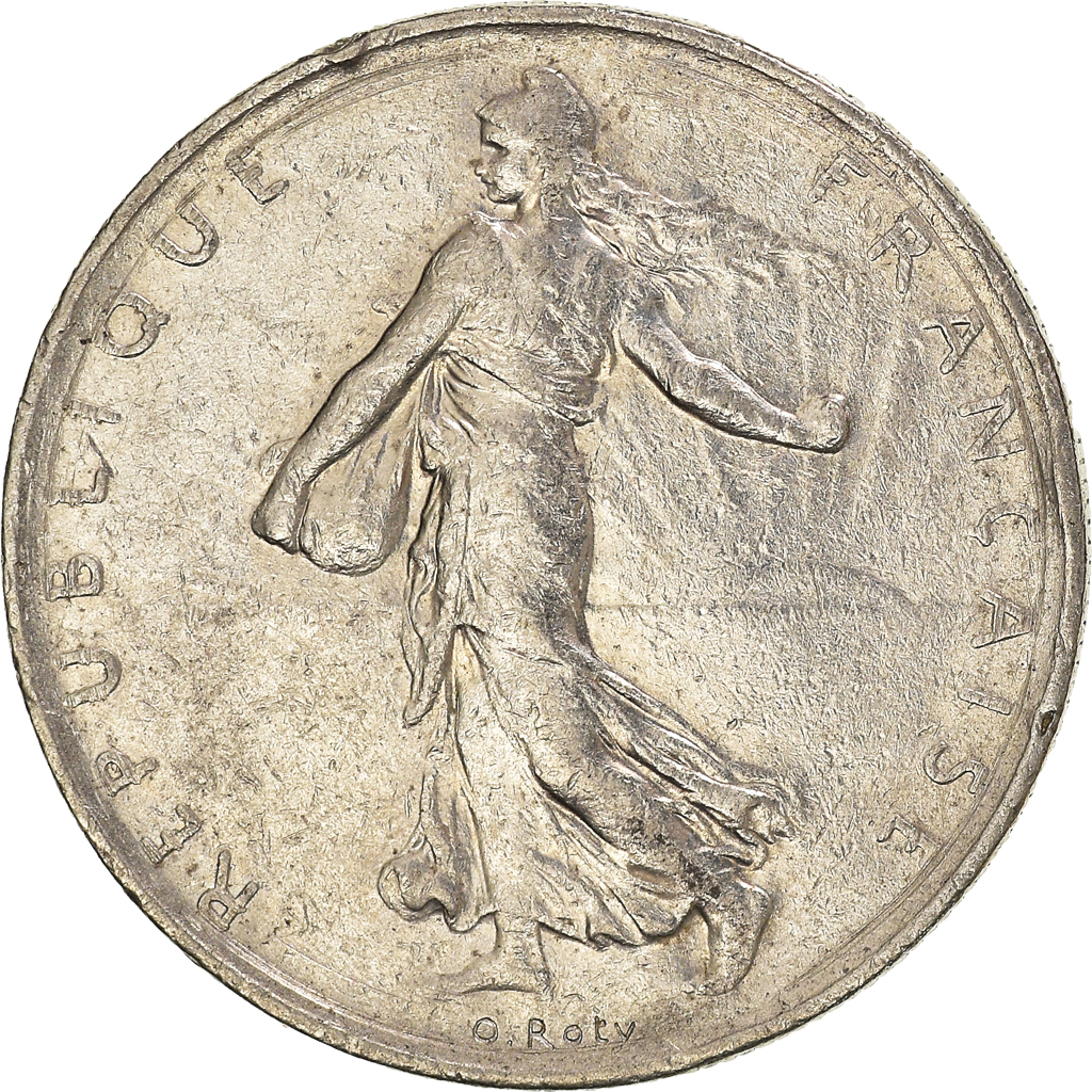 Moneda, Francia, Franc, 1976