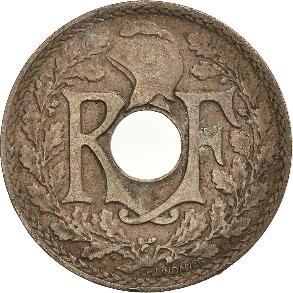 Moneda, Francia, 25 Centimes, 1932