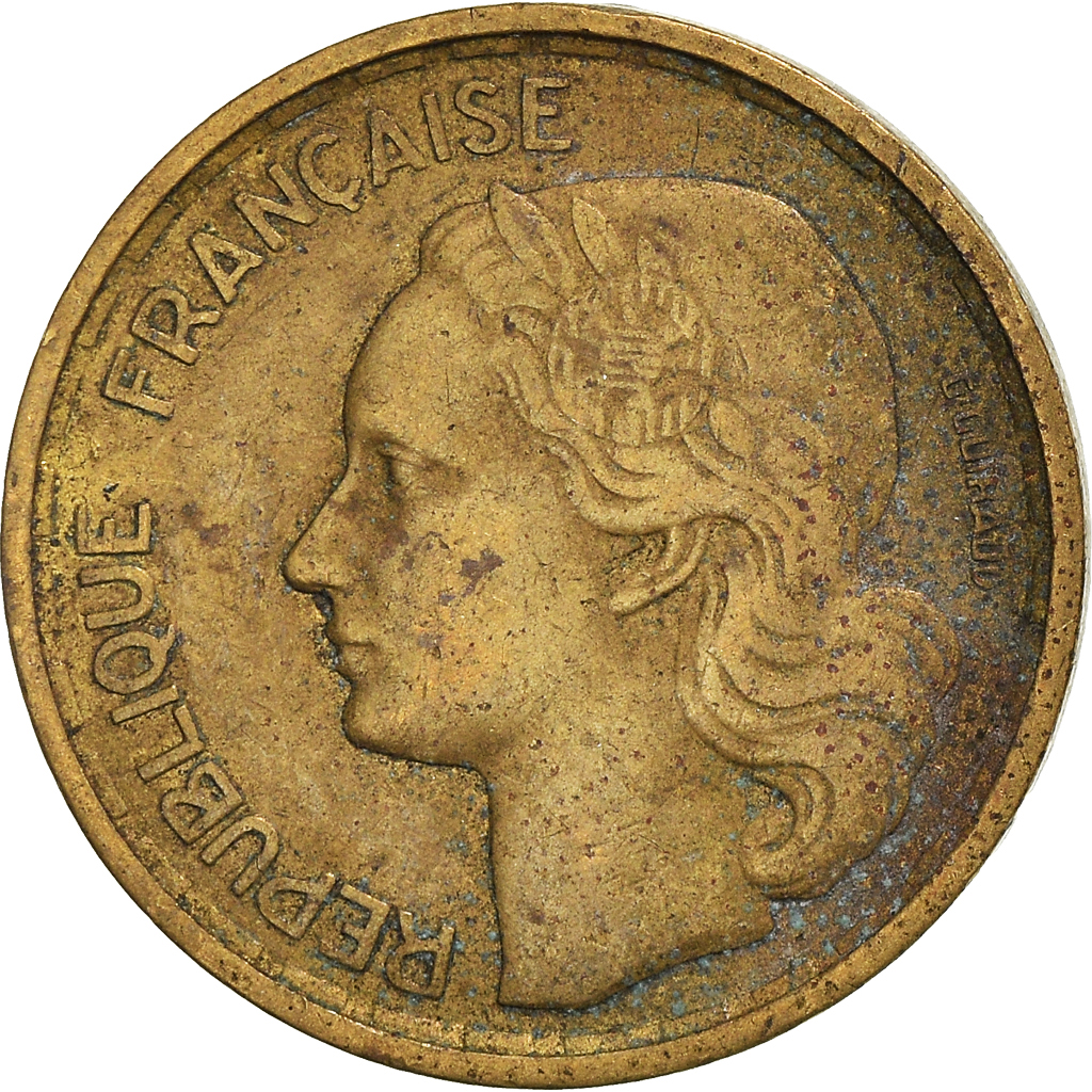 Moneda, Francia, 10 Francs, 1957