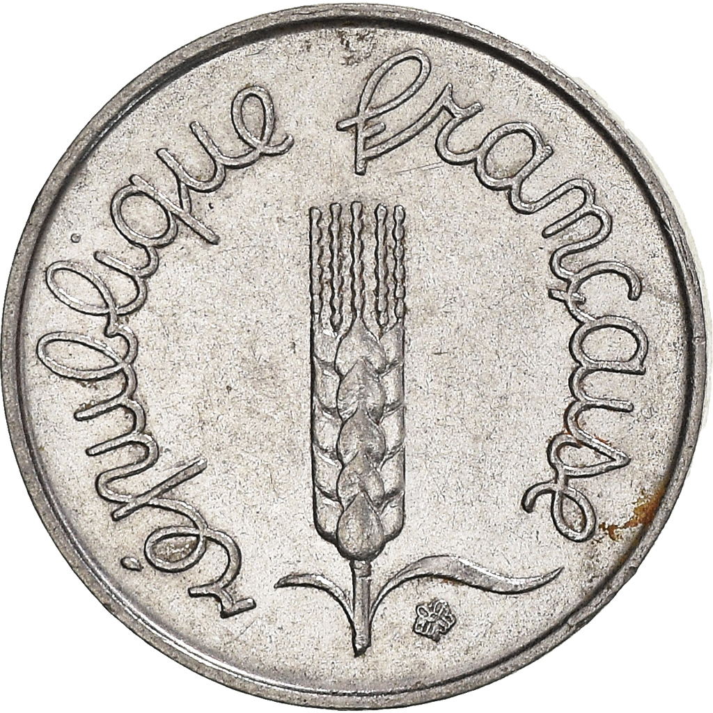 Moneda, Francia, Centime, 1964