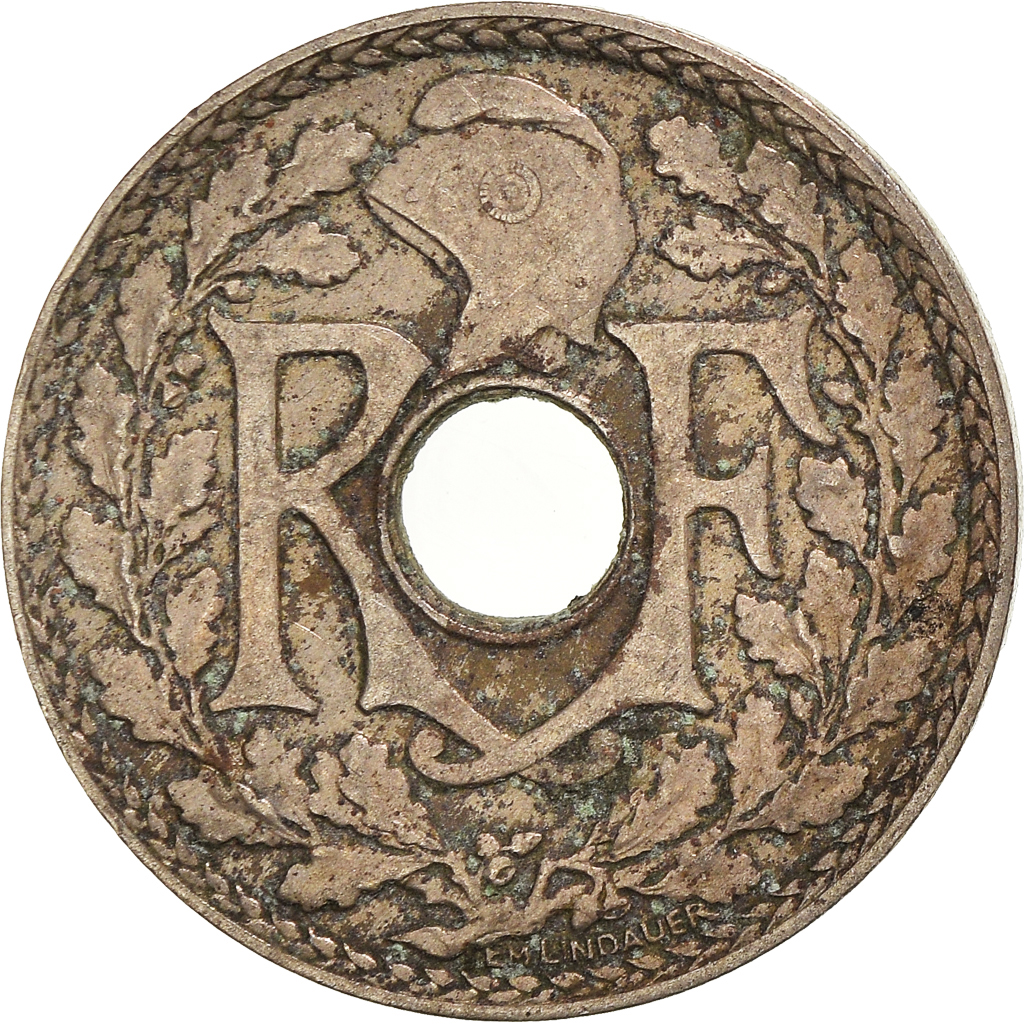Moneda, Francia, 10 Centimes, 1935