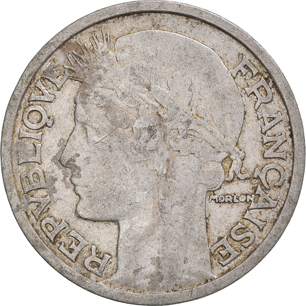 Moneda, Francia, 2 Francs, 1948