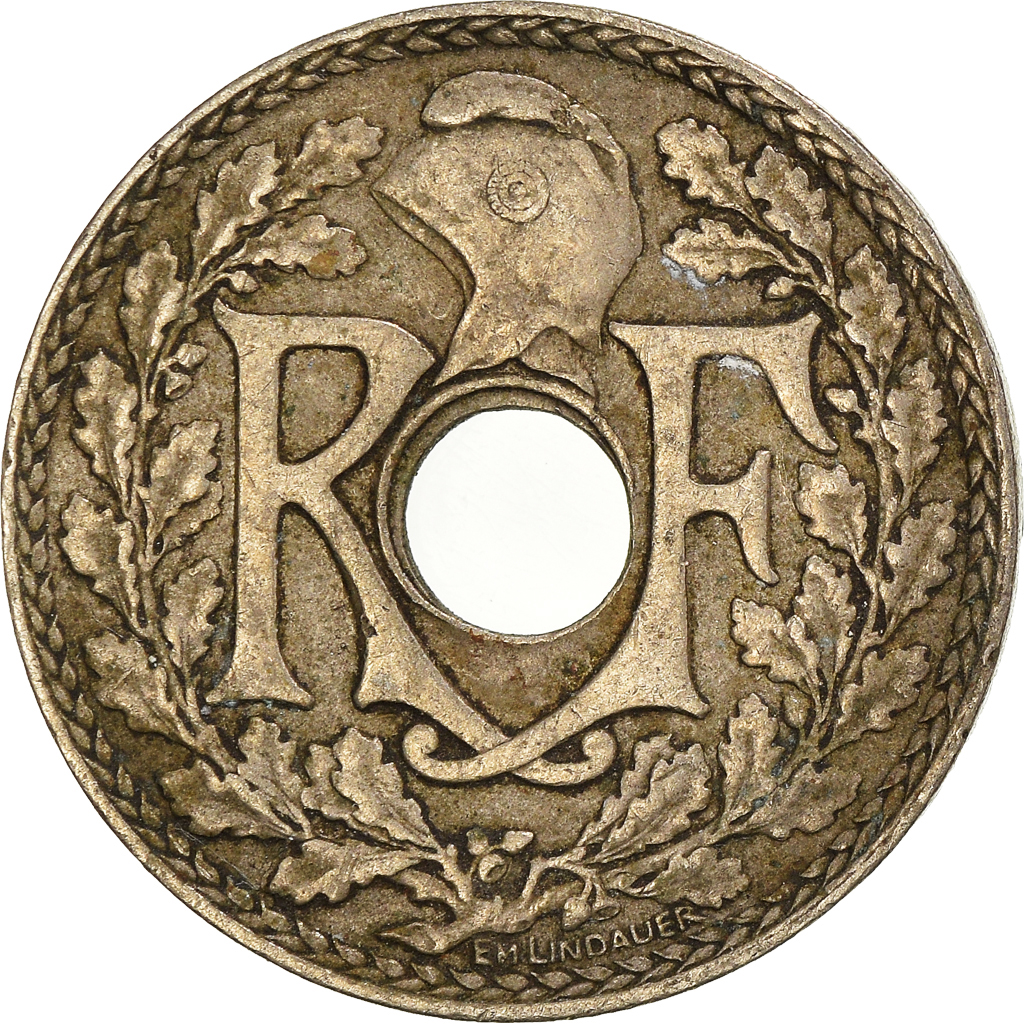 Moneda, Francia, 10 Centimes, 1934