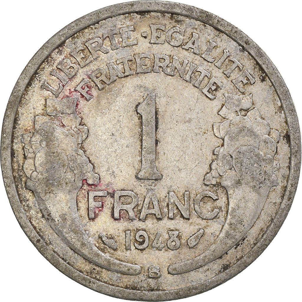Moneda, Francia, Franc, 1948