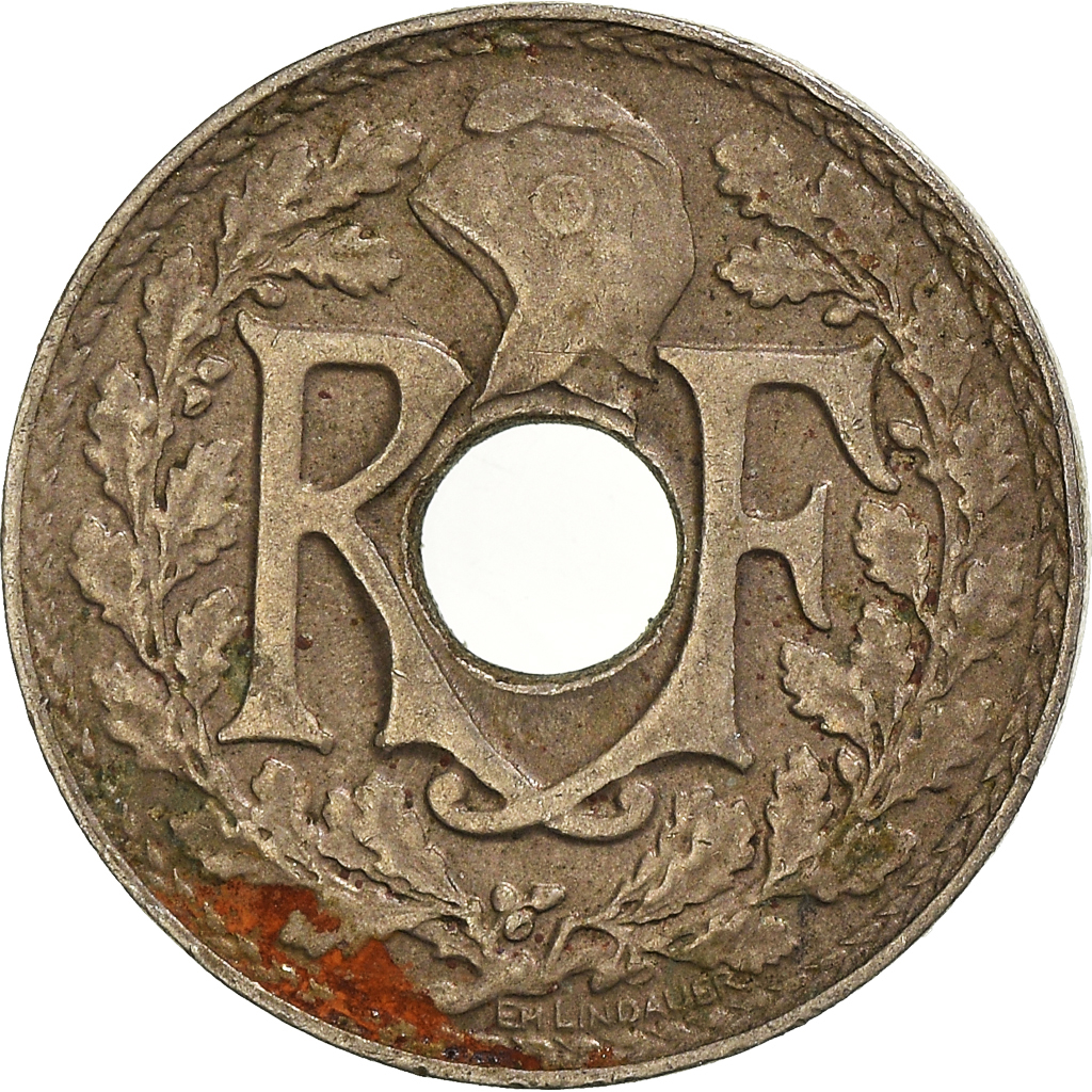 Moneda, Francia, 5 Centimes, 1933