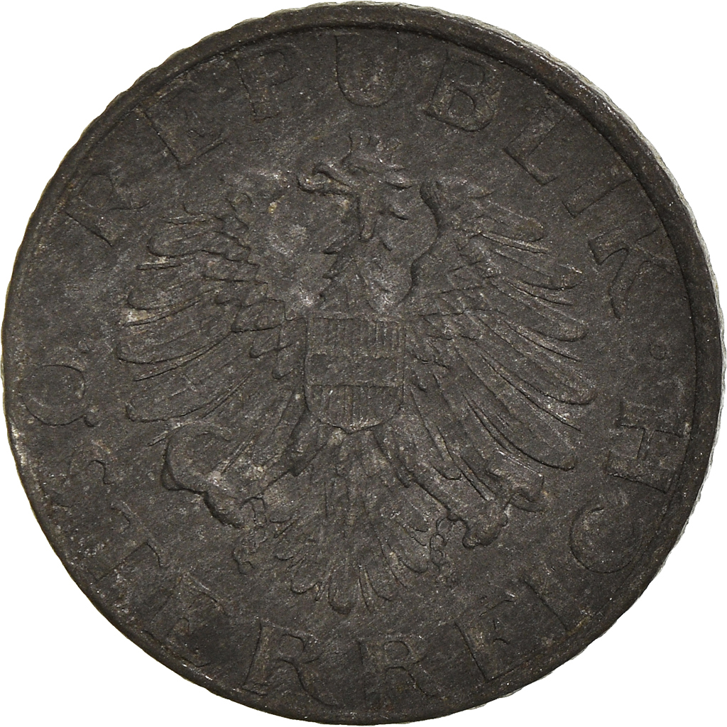Moneda, Austria, 5 Groschen, 1965