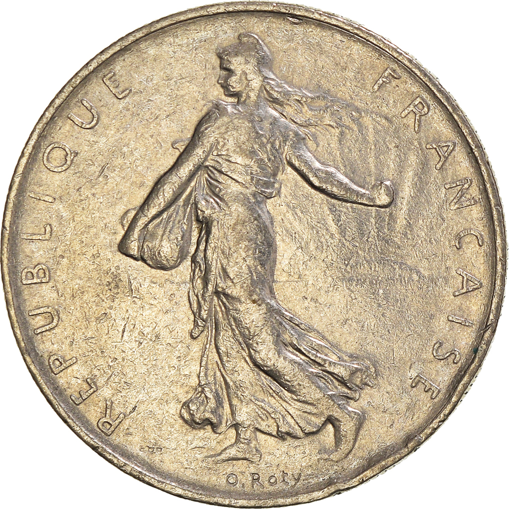 Moneda, Francia, Franc, 1968