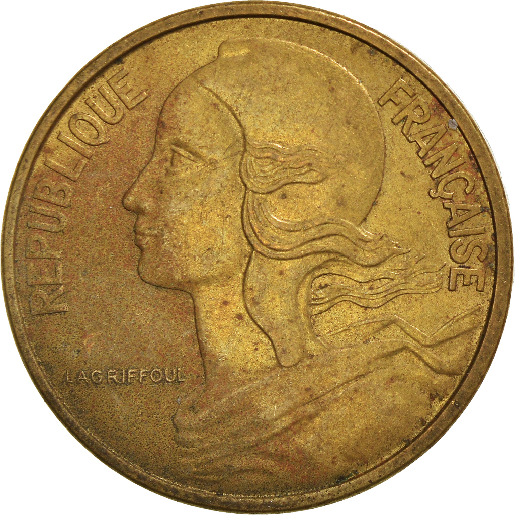 Moneda, Francia, 50 Centimes, 1963