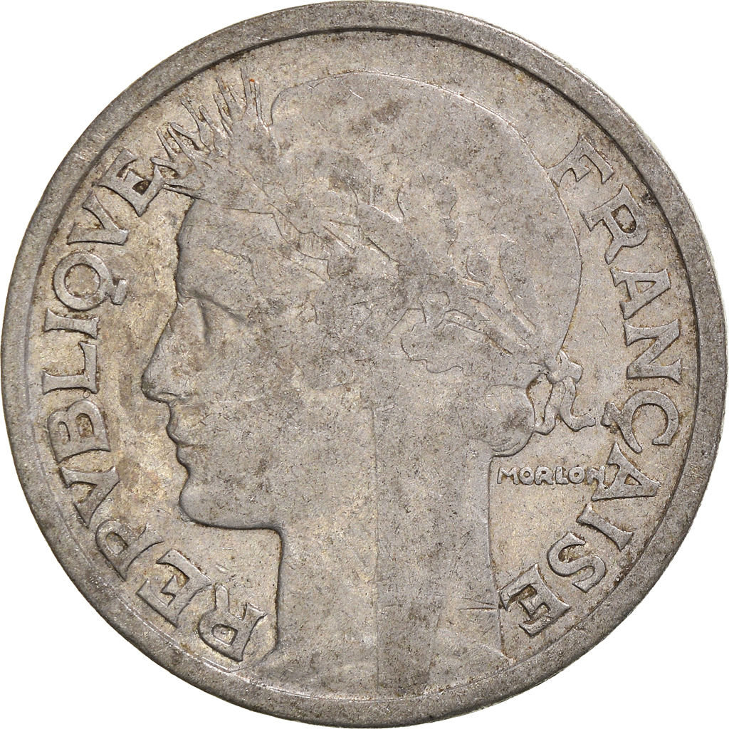 Moneda, Francia, 2 Francs, 1948