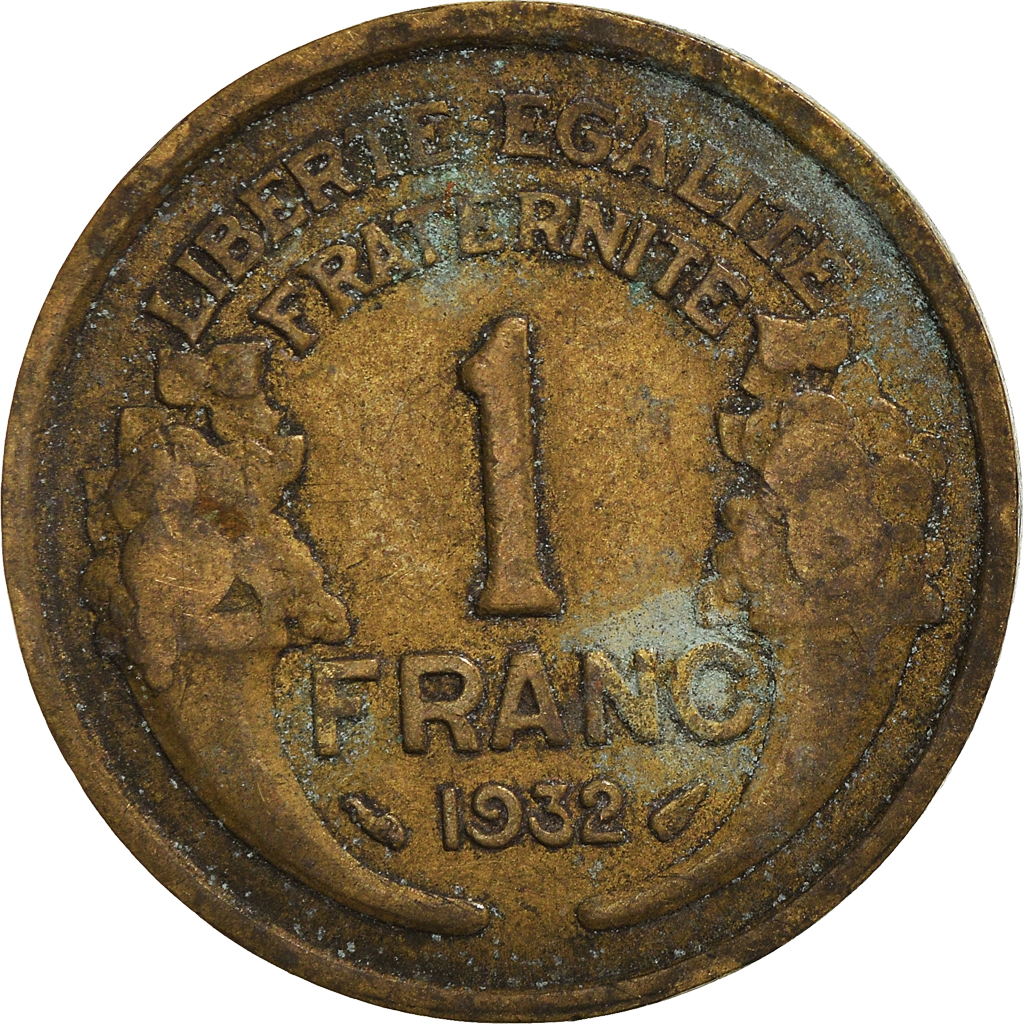 Moneda, Francia, Franc, 1932