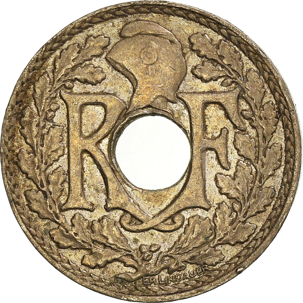 Moneda, Francia, 5 Centimes, 1939