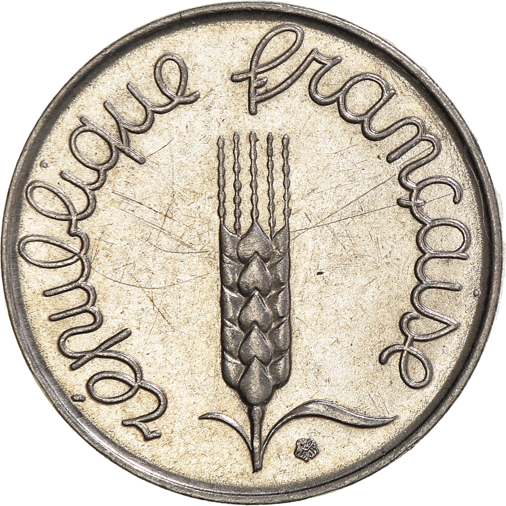 Moneda, Francia, 5 Centimes, 1963