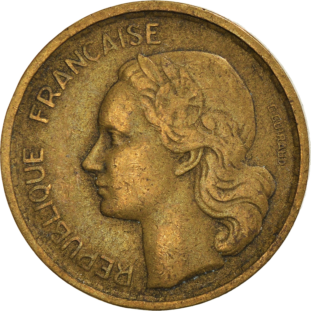 Moneda, Francia, 10 Francs, 1950