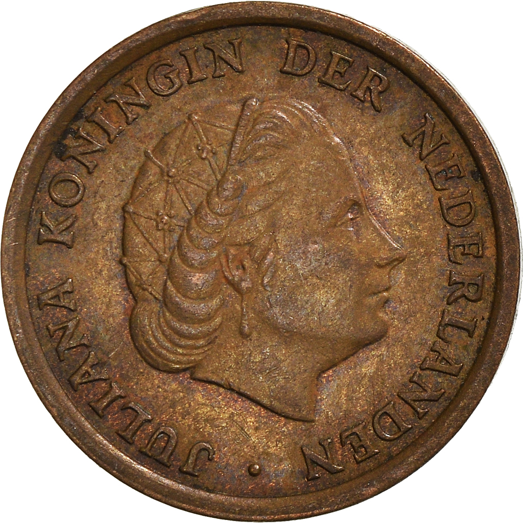 Moneda, Países Bajos, Cent, 1960