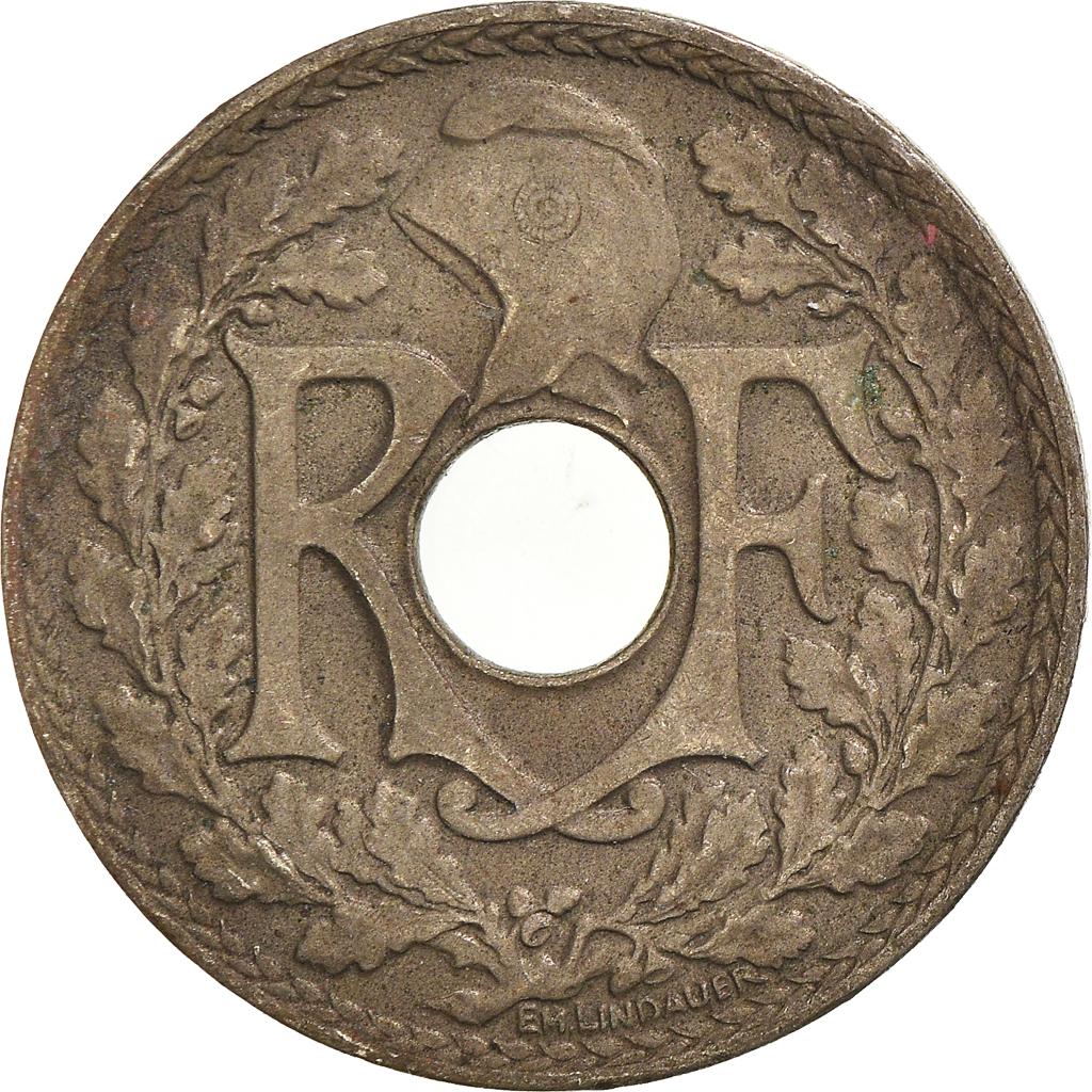 Moneda, Francia, 10 Centimes, 1938