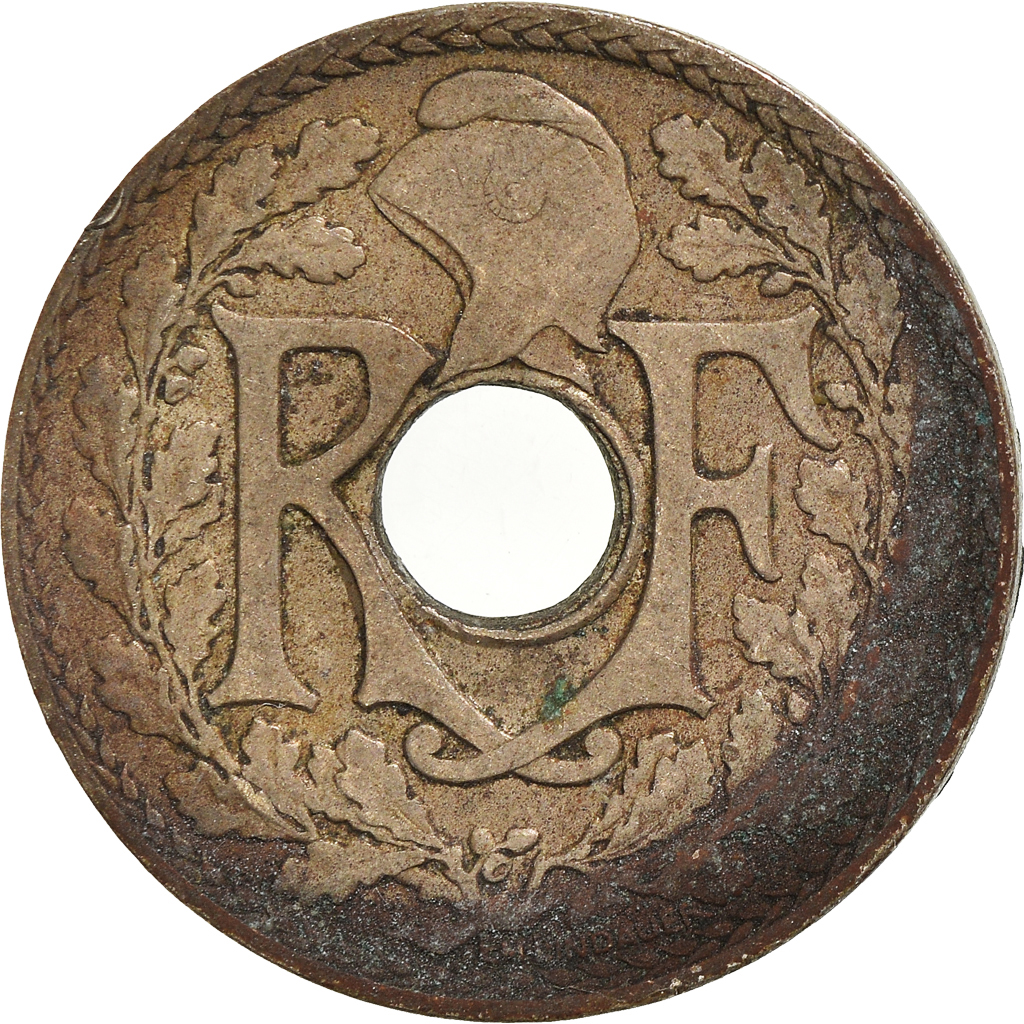 Moneda, Francia, 10 Centimes, 1929